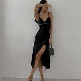 Summer New Women'S Hot Drill Halter Dress