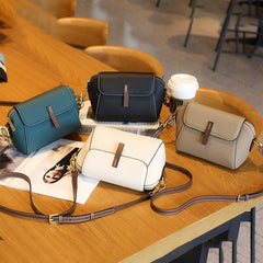 WLight luxury soft leather trendy and versatile crossbody bag