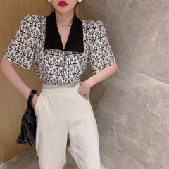 Wellesley Vintage Collar Blouse