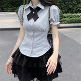 summer JK uniform women's two-piece set