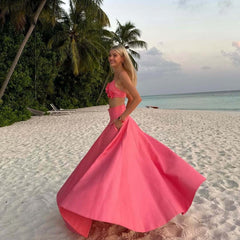 Sexy Suspender Top Skirt Set