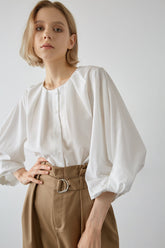 Lillianna White Long Shirt