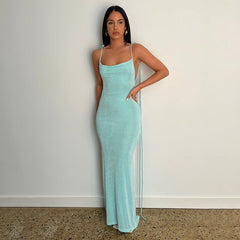 Serenity Backless Maxi Dress