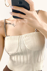 Fatimah White Knit Set