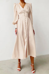 Adorably Flirty Stain Midi Dress - 6 Colors