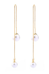 Pearl Pendant Earrings