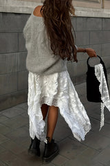 Perfected Comfort Fluffy Long Sleeve Sweater