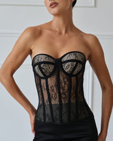 Lace Push-Up Corset