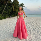 Sexy Suspender Top Skirt Set