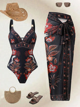 Premium One Piece Swimsuit Solid Color Bathing Suit with Tummy Control Ruched Long Swimsuit Two Piece