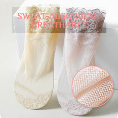 Summer Anti-slip Breathable Lace Socks