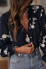Easygoing Chic Floral Embroidery Top - 2 Colors