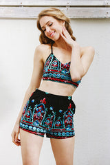 Copy of Boho Backless Print Suit