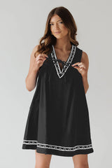 Summer Cutie Lace Pocket Denim Mini Dress - 6 Colors