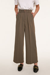 Sienna Pleat Detail Wide Leg Suit Pants