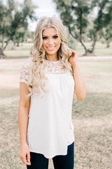 Lace Embroidered Romantic Blouse - 3 Colors