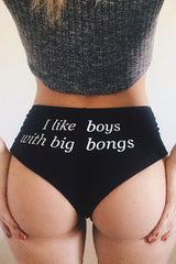 Black Boyfriends Letter Briefs