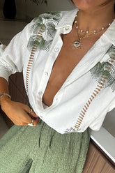 Daily Vibe Long Sleeve Shirt Set