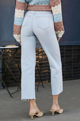 Shy Girl Light Wash High-Rise Jeans