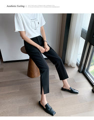 Black Zaira Ankle Jeans