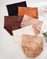 Women's High Waist Seamless Comfort Multicolor Briefs