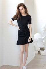 Sofia Black Mini Dress