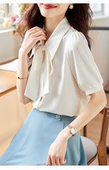 White Streamer Shirt.