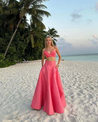 Sexy Suspender Top Skirt Set