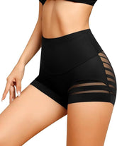 Mesh Stretch High-Waisted Tummy Control Underwear