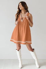 Summer Cutie Lace Pocket Denim Mini Dress - 6 Colors