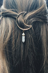 Moon Rhinestone Hair Ornaments