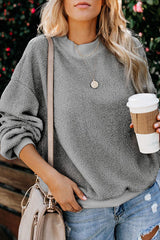 Carino Teddy Long Sleeve Top - 3 Colors