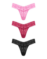 Soft Lace Cheeky Thong Underwear
