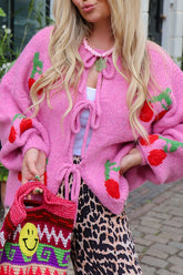 All For The Best Strawberry Knit Cardigan Sweater - 5 Colors