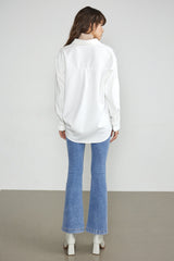 Oonagh White Long Sleeve Shirt