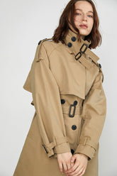 Sydel Wheat Belt Trench Coat