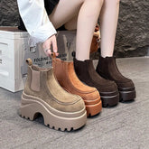 9CM High Platform Ankle Boots
