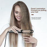 Corrugated flat automatic curling iron