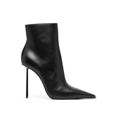 Autumn Black Pointed Toe Short Boots