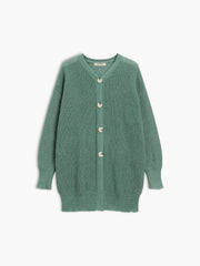 Oversized Fit Longline Cardigan