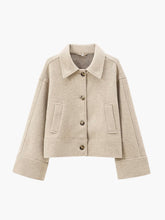 Elegant Breasted Lapel Jacket