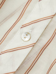 Stripe Cropped Shirt (Semi-Sheer)