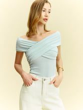 Off-Shoulder Crisscross Top