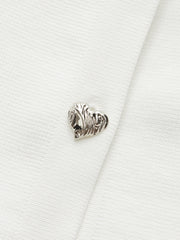 Short-Sleeved Peplum Cardigan