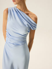 Off-shoulder Midi Dress