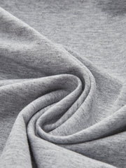 One-Shoulder Draped Ruched Sweatshirt