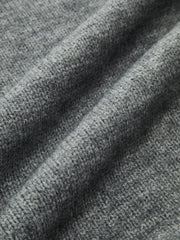 Floral Appliqué Knit Sweater