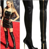 Black Over The Knee Boots