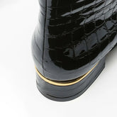 Croc Knee High Boots