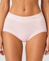5-Pack Mid Waist Seamless Modal Silk Antibacterial Crotch Briefs